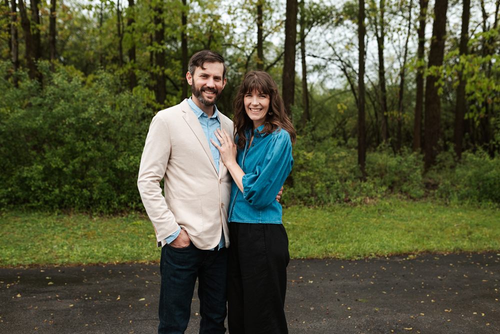 Members of the church outdoors in Auburn
